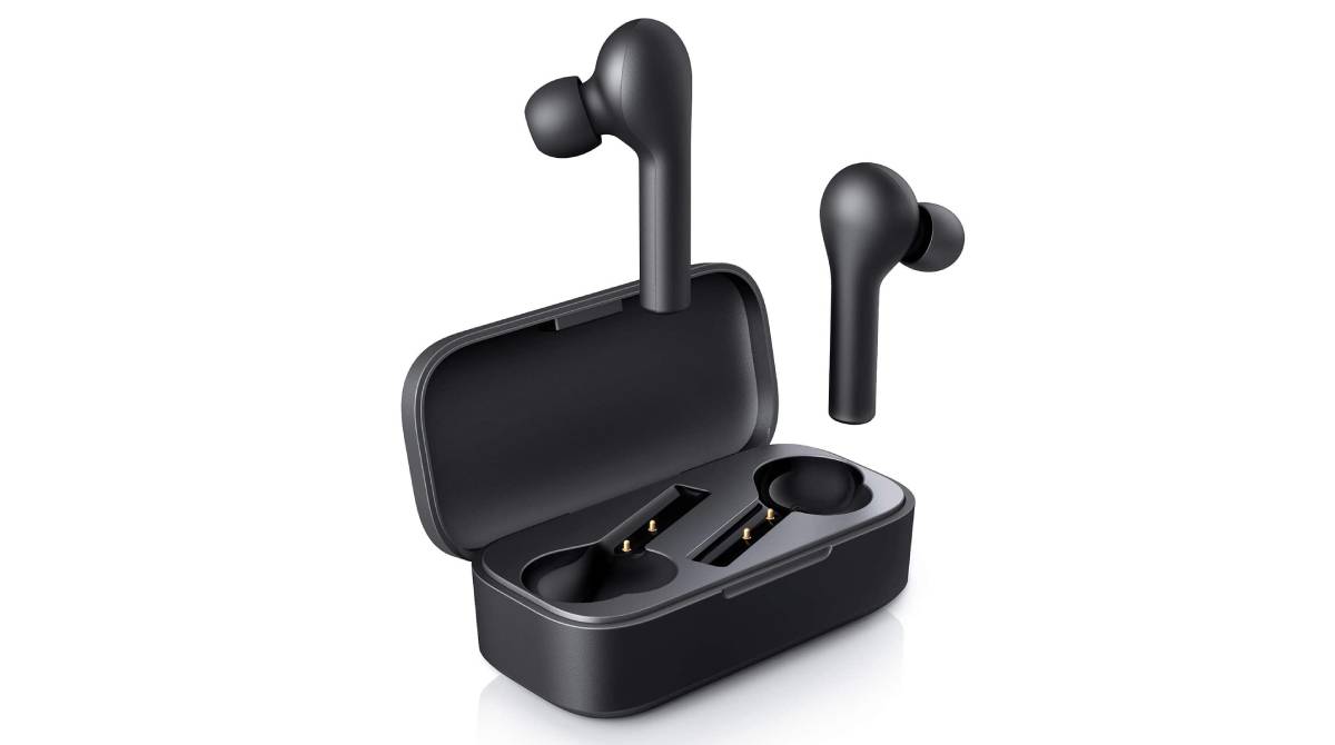 Auriculares inalámbricos y base de carga por 16,98 €