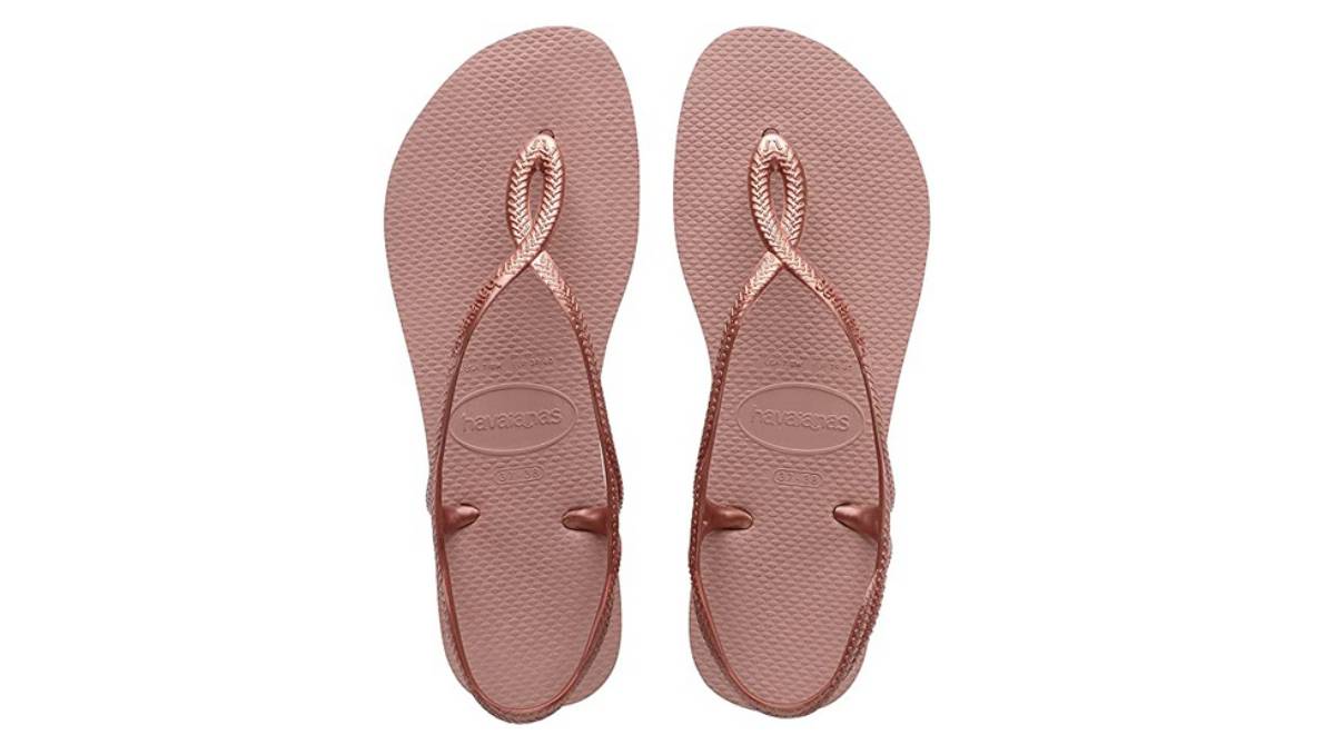 Sandalias planas de dedo para mujer por 12,99 €