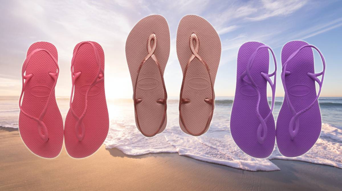 Estas chanclas Havaianas de mujer, que arrasan en Amazon, tienen un diseño urbano, sujeción trasera y se venden en 14 colores