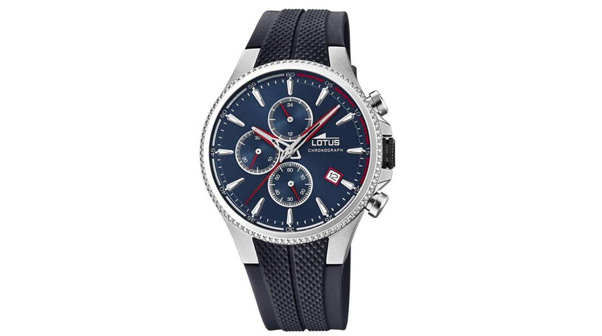 Reloj Lotus con correa de caucho por 81,82 €