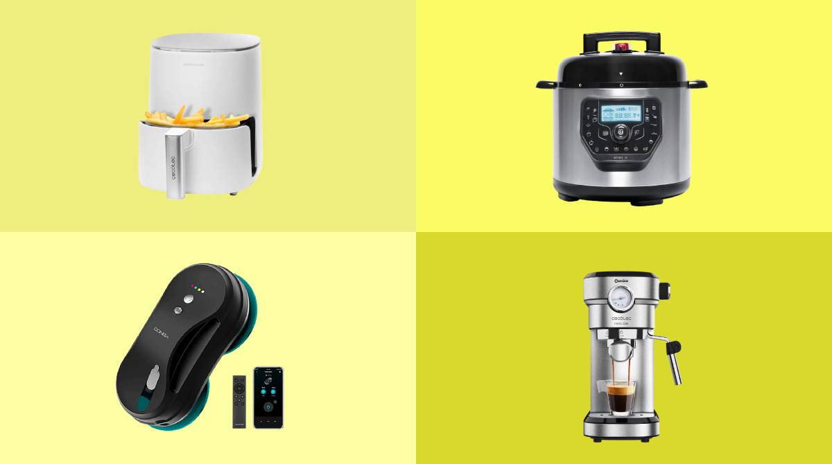 Cecotec estrena precios Black Friday a lo grande: 17 ofertas con descuentos superiores al 50% en menaje, calefacción o aspiradores