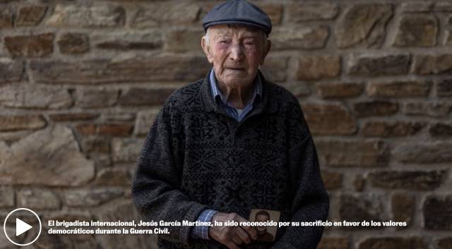 Jesús García, de 104 años, el hombre que sobrevivió a todo: “Nos mandaron al frente después de ocho días de formación”