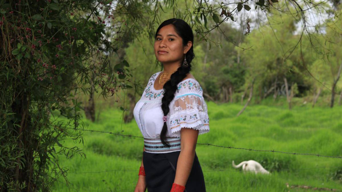 Janeth Bonilla, mujer, indígena y experta agrícola: 