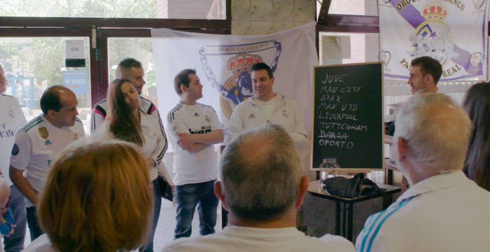 La peña madridista El Gallinero elige a qué equipo seguir tras la eliminación del Real Madrid.