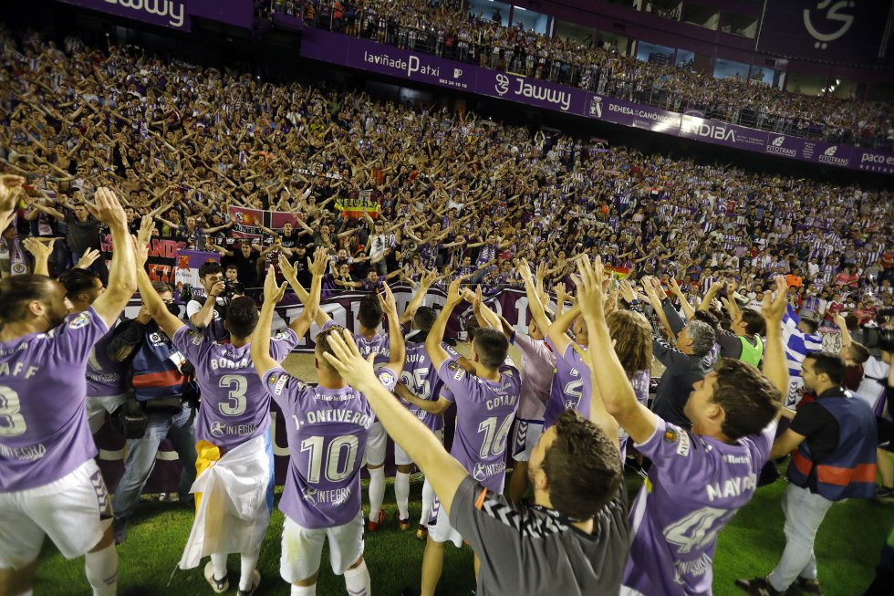 Desde que se instauró el nuevo sistema de 'playoff' en la temporada 2010-2011, el Real Valladolid alcanzó esa instancia cuatro veces. Logró el ascenso en 2012 y volvió a hacerlo la temporada pasada para regresar a LaLiga Santander tras cuatro años. Una racha de victorias en el tramo final de LaLiga 1|2|3 le permitió al Pucela meterse en esta instancia en el último momento. Superó al Sporting y luego al Numancia para enloquecer al José Zorilla. A su reestreno en la máxima categoría siguió la llegada de Ronaldo a la presidencia del consejo del equipo tras adquirir el 51% del club.