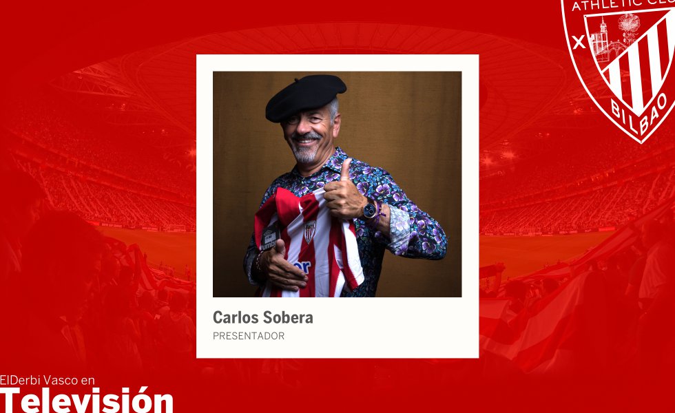 No hay absoluta contradicción en que Carlos Sobera (Baracaldo, 1960) sea socio de tres clubes: Atlético de Madrid, Real Madrid y, sobre todo, desde hace casi 35 años, del Athletic Club. Porque “si pudiera, vería aún más fútbol". Tiene claro su derbi vasco favorito. Fue en la temporada 8384, la Real Sociedad se había adelantado con gol del Puñal Uralde, pero el Athletic terminó ganando 2-1 y se alzó con el título liguero. En una tierra donde la cocina significa tanto, Sobera les envía a los guipuzcoanos una broma: “Ahora que tenemos un presidente del Athletic cocinero, a ver si aparte de que nuestros jugadores les enseñen a jugar, nuestro presidente les da una lección a los donostiarras sobre cómo se cocina”, dice riéndose.
