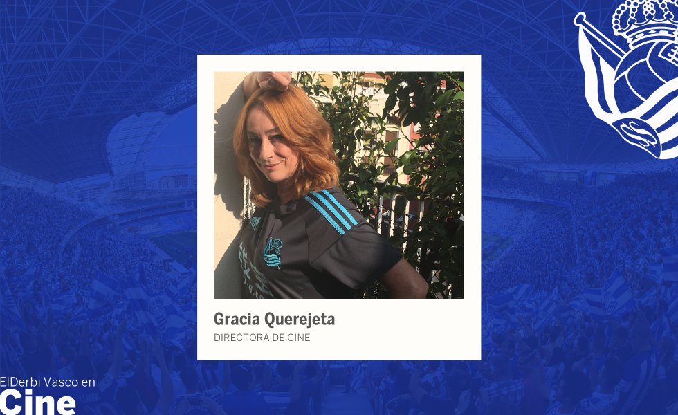 El padre de la cineasta Gracia Querejeta (Madrid, 1962), antes de convertirse en uno de los grandes productores del cine español, fue futbolista de la Real Sociedad. “Decía que era el mejor equipo del mundo incluso cuando bajamos en 2007”, cuenta Querejeta. Con él vio muchos derbis y en uno, para chinchar, se le ocurrió aparecer con bufanda del Athletic. “Fue una broma no muy bien recibida”. Y eso que a ella misma con siete años le regalaron la zamarra del Athletic. “Era muy difícil conseguir por entonces camiseta de la Real fuera de Donosti”.