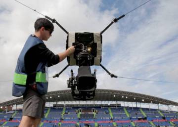 Vuela más veloz que el jugador más rápido. Así funciona la supercámara