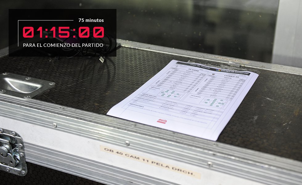 ¿Recibes las noticias de que los equipos han confirmado las alineaciones un rato antes del comienzo del partido? Es porque los clubes deben facilitarlas al director de partido al menos 75 minutos antes del inicio (15 minutos después del horario límite para la llegada de los equipos al estadio). Gracias a este estricto marco horario es posible la producción de los gráficos de televisión. "Si tras la presentación de las planillas se produjera de forma sobrevenida una lesión o indisposición de algún jugador", los equipos deberán comunicarse inmediatamente con el director de partido. Los nombres solamente no alcanzan. Los entrenadores deberán desvelar su táctica en un diagrama que muestra los puestos previstos de los jugadores, que es el que aparecerá luego en la retransmisión televisiva.