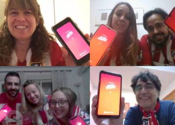 La familia que espera a que llegue el lunes