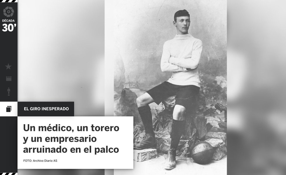 Antes de que imperaran los empresarios en la presidencia de los clubes, los palcos estuvieron abiertos a otros notables. Uno fue Ignacio Sánchez Mejías, ilustre torero y dirigente del Real Betis. Pero hubo otros. Desde periodistas como Alejandro de la Sota o Eduardo Aizpún, en el Athletic Club y el CA Osasuna, a médicos como el escocés William Alexander Mackay, fundador del Recreativo de Huelva. Entre los industriales enamorados del balompié que luego harían fortuna, el suizo Hans Gamper, fundador del FC Barcelona, tuvo un destino funesto: en 1929 se acabó suicidando tras arruinarse con el 'crack' bursátil de Wall Street.