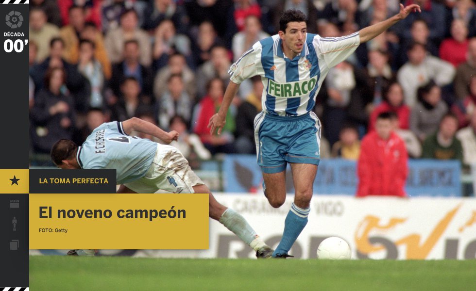 Solo nueve de los 62 equipos que participaron en los 90 años de LaLiga Santander han sido campeones. El último en sumarse a la lista fue el RC Deportivo, que se había convertido durante los años noventa en el Super Depor de Arsenio, específicamente el 3 de octubre de 1992, cuando remontaron un 0-2 ante el Real Madrid en Riazor, donde los blancos no volvieron a ganar hasta enero de 2010. La gloria para Makaay, Djalminha, Donato, Fran y compañía, un Depor más sofisticado, dirigido por Javier Irureta, no llegó hasta el cambio de siglo. En el último partido ante el RCD Espanyol de Barcelona, el fantasma de 1994, el del torneo que se les escapó tras un penalti fallado por Djukic ante el Valencia CF, sobrevolaba Riazor, pero Donato, de cabeza a los tres minutos, abrió la época más gloriosa del deportivismo: al título liguero le sucedieron dos subcampeonatos, una Copa del Rey y dos Supercopas (2000 y 2002).