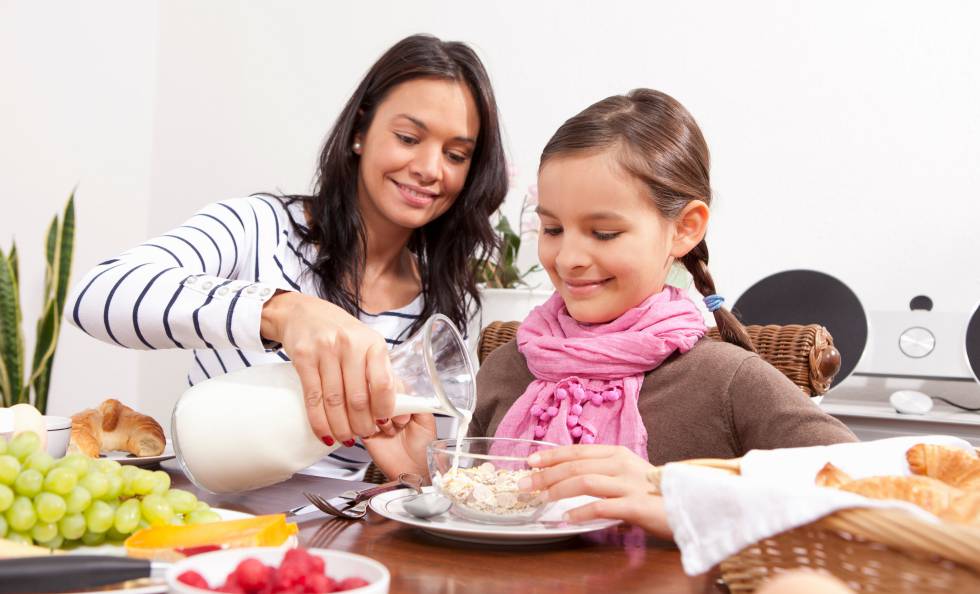 Desayuno antes del cole, clave para rendir más