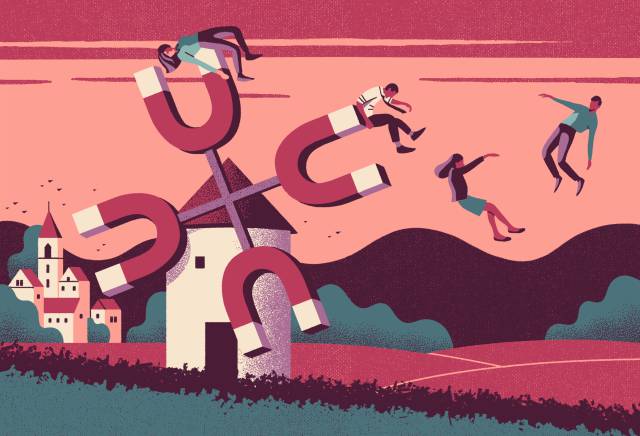 ¿Qué se necesita para vivir en un pueblo?