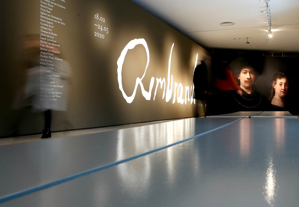 Acceso a la exposición temporal 'Rembrandt y el retrato en Ámsterdam'.