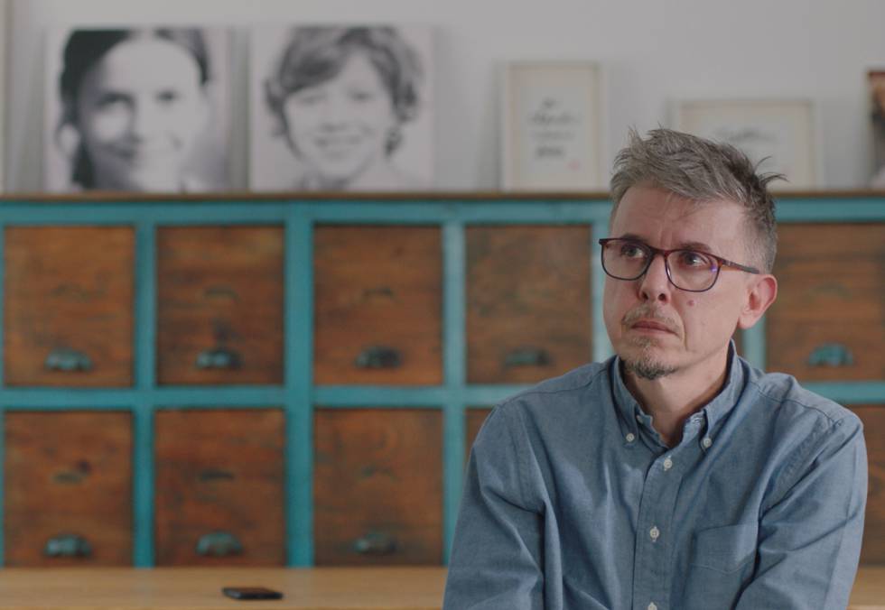 José, en uno de los momentos de la entrevista.