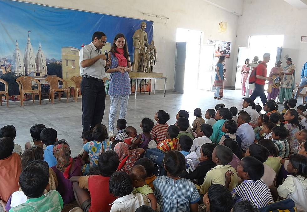 Nuestra protagonista en un taller de ItWillBe.