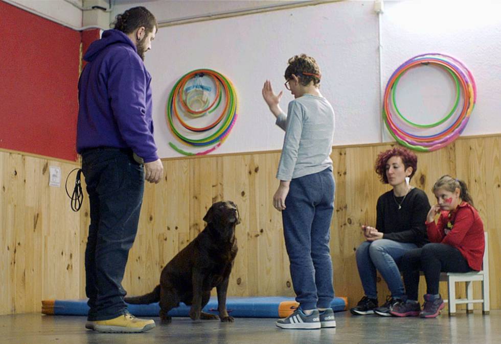 Bryan, durante su terapia con 'Ivonne'.