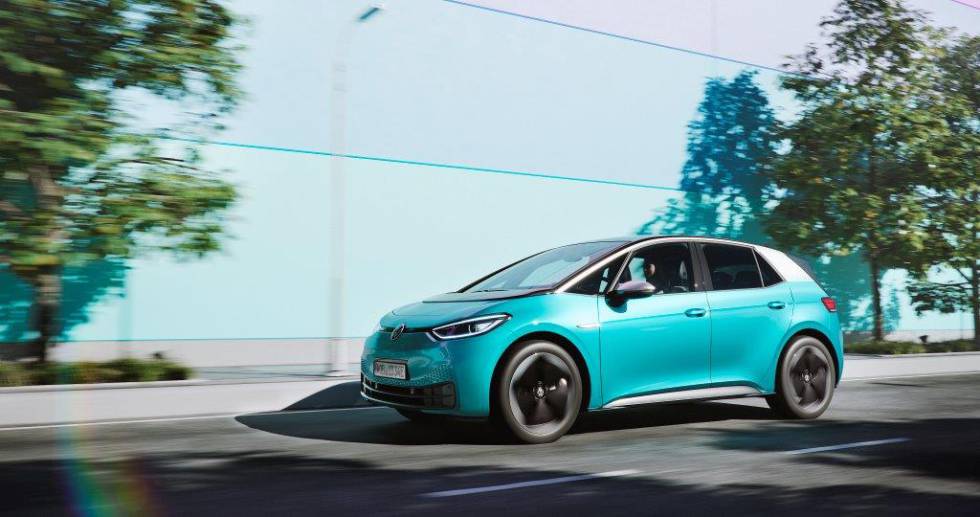 Imagen del modelo ID.3 de Volkswagen.
