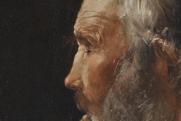 Aunque su ceguera fuera fingida, para obtener mejores lugares en los que mendigar, el músico de la zanfona podría sufrir un descenso permanente del párpado ('ptosis secundaria') y padecer un hundimiento del globo ocular (enoftalmo).