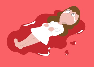 Sí, queridos, tengo la regla y así es como me afecta