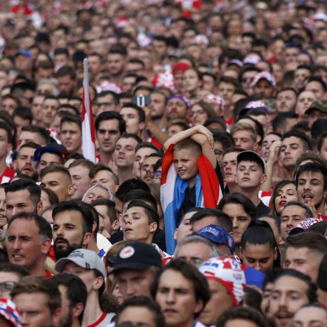 Croacia celebró como si hubiese ganado