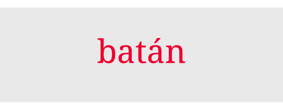 batán