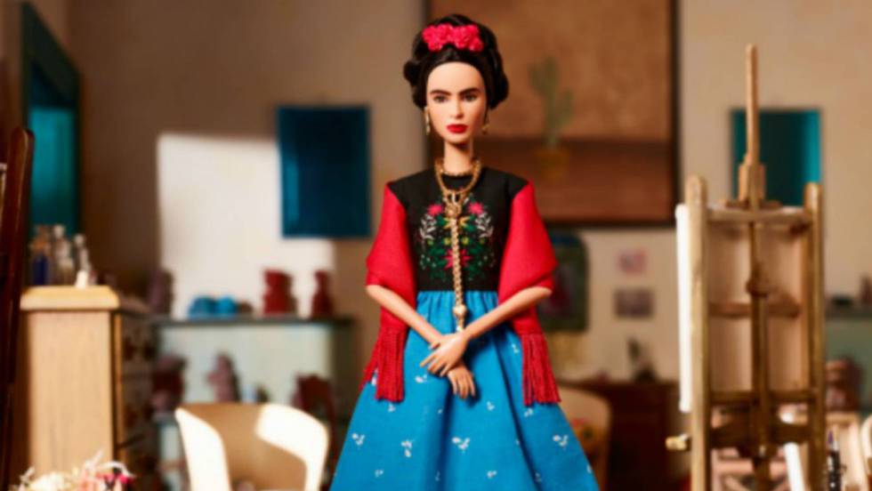 muñeca frida kahlo barbie