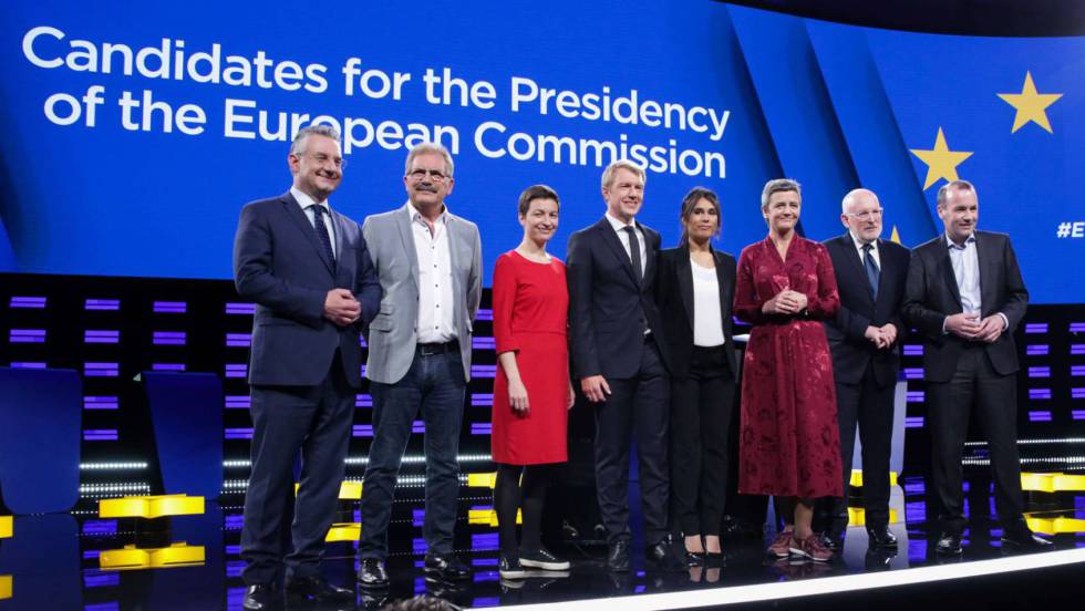 Los candidatos a presidir la Comisión Europea chocan por sus ...