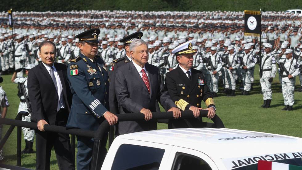 López Obrador pone en marcha la polémica Guardia Nacional para frenar la  violencia del crimen organizado | Internacional | EL PAÍS