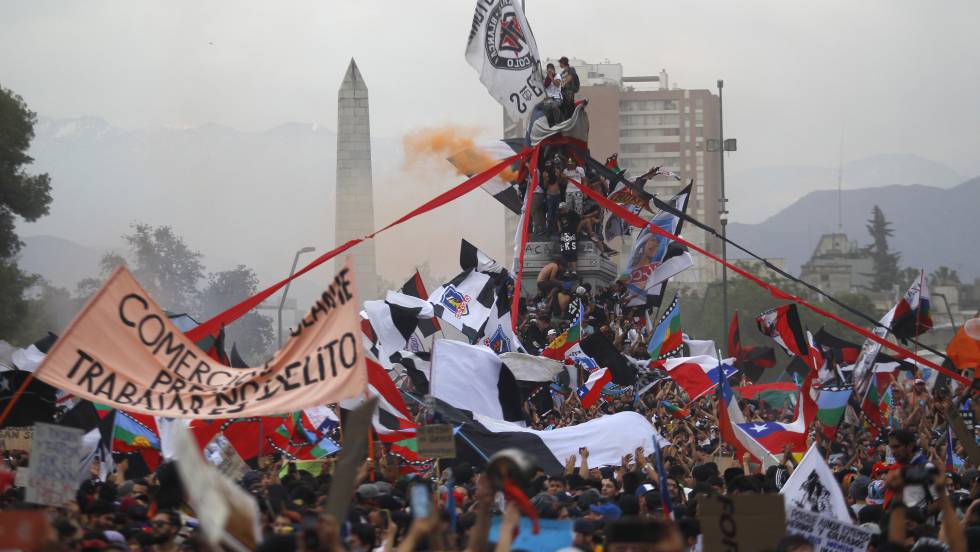 Resultado de imagen para protesta america diciembre  latina 2019