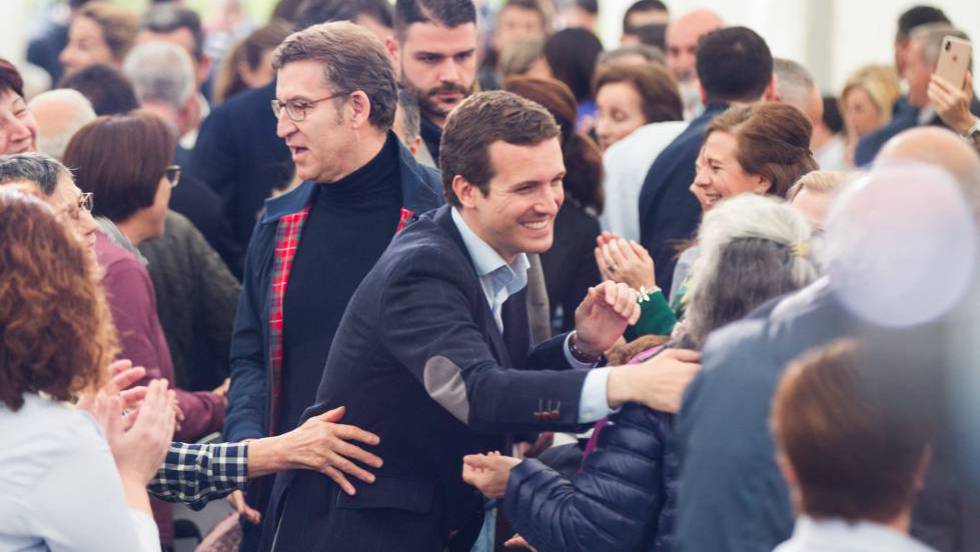 Casado Pide A Los Asistentes A Un Mitin En Galicia Que Se Imaginen Que Son Asesinados De Eta Espana El Pais