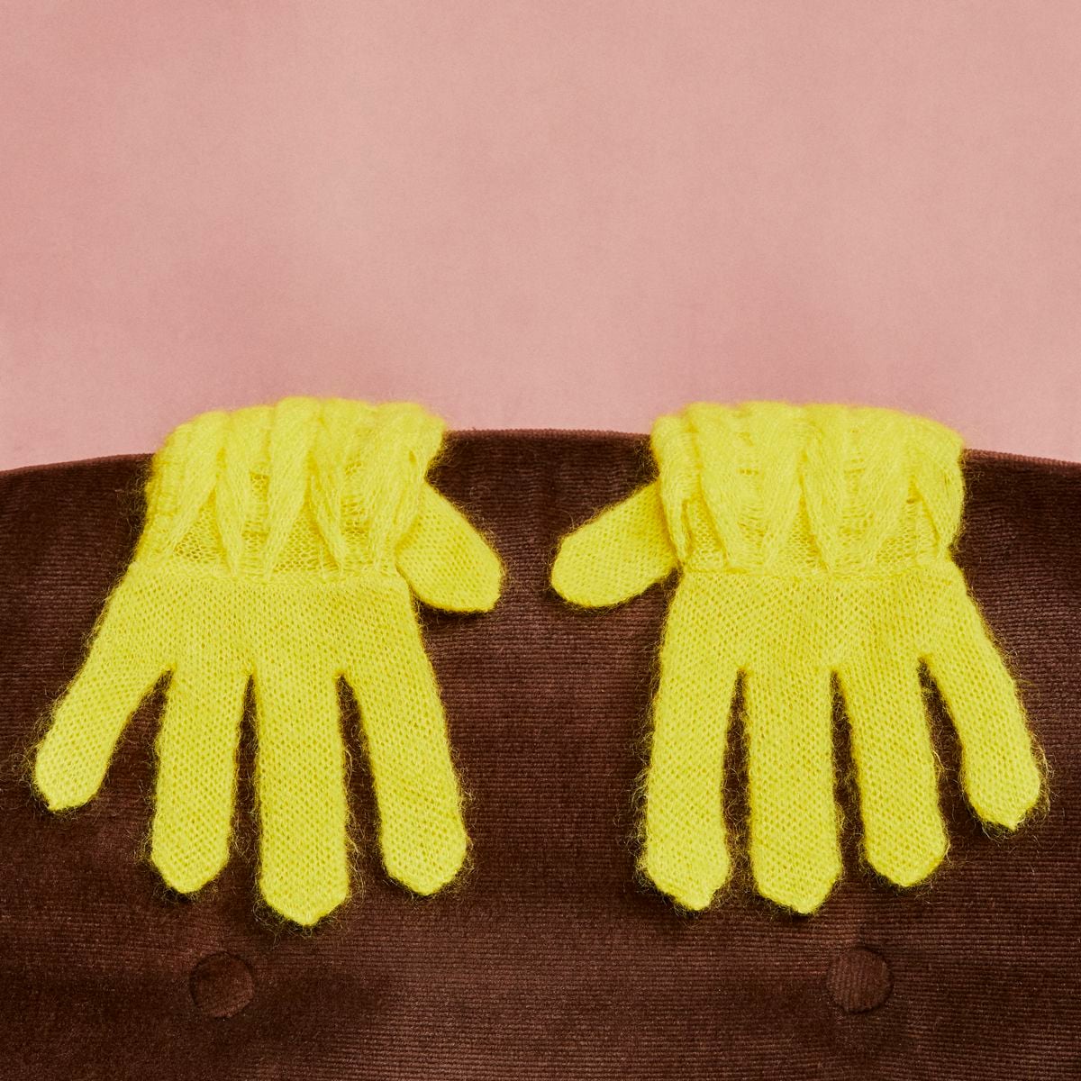 Guantes de mohair de Nina Ricci